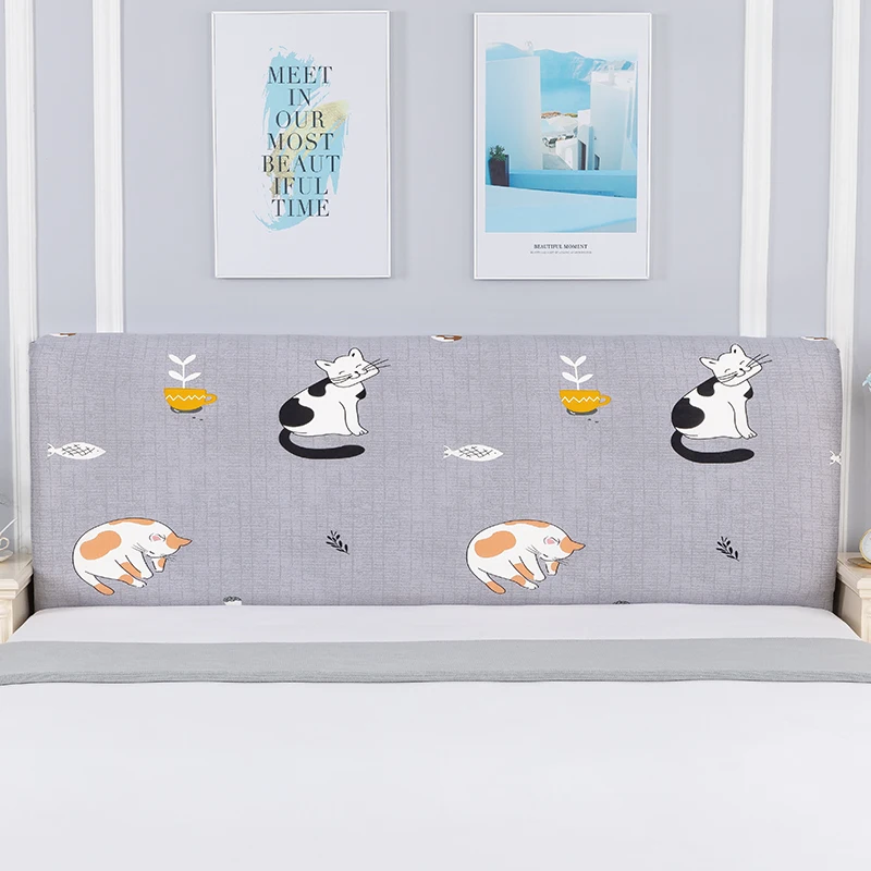 Эластичный универсальный чехол на спинку кровати все включено Heed Cover Европейский