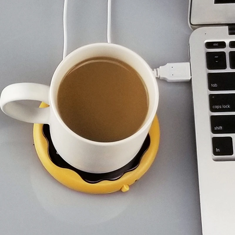 

Creative USB Powered Cup Warmer Mat Pad For Coffee Tea Beverage Drink Heating Cup Mat Tea Coffee Cup Mug Mat