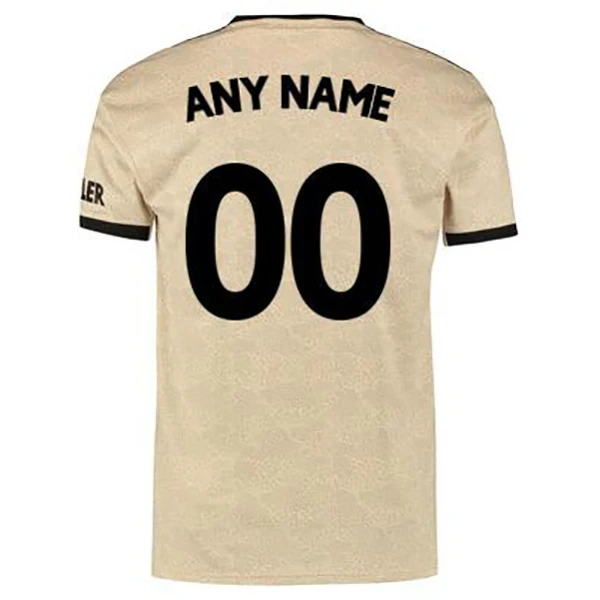 M-united away custom Мужские модные футболки, S-2XL, круглый вырез, Манчестерский город, топы для взрослых, детские футбольные футболки - Цвет: M-united away custom