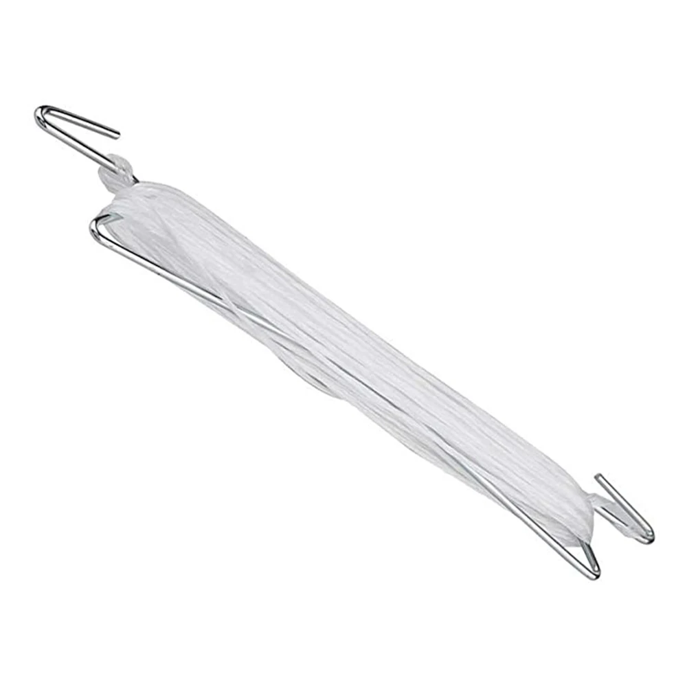 

10PCS Tomato Support Hooks Plant Climbing Hooks with 10m Rope Iron Plant Vine Tie Support Tool for Tomato Cucumber Cherry