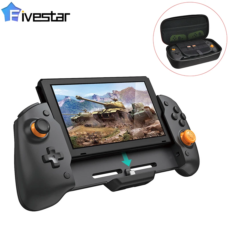 

Беспроводной Bluetooth Джойстик для Nintendo Switch, контроллер подходит для консоли N-Switch NS, геймпад с 6-осевым гироскопом и сумкой