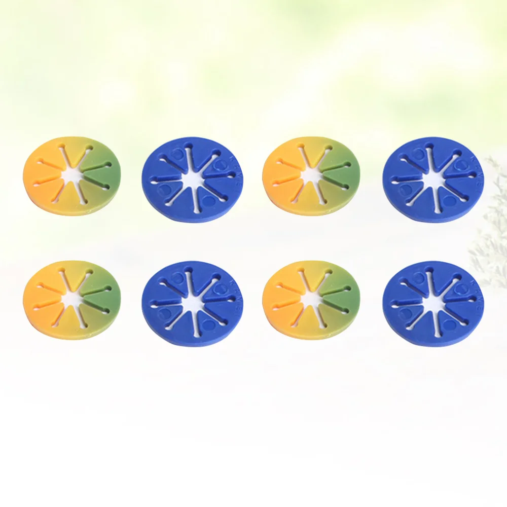 

28pcs Sock Holders Stockings Ring Clip Locks Washing Sorters Organizer Tool (Random Color)