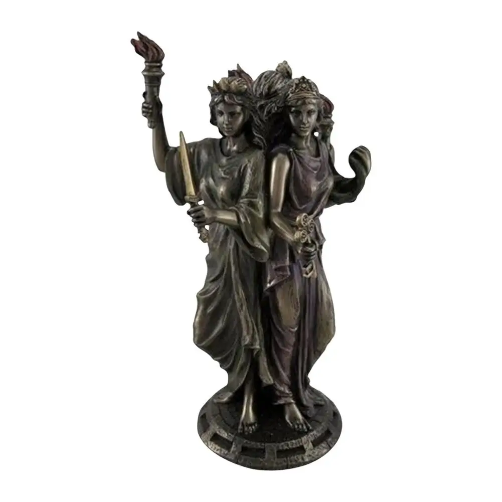 

Three Goddess Resin Statue Greek Religious Three Goddesses Religious Triple Form Hecate Greek Goddess Statue Crafts Home Decor