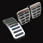 3 шт.компл. универсальные накладки на педали из нержавеющей стали MT для VW Polo для Jetta MK4 для Bora Golf MK4 высокого качества