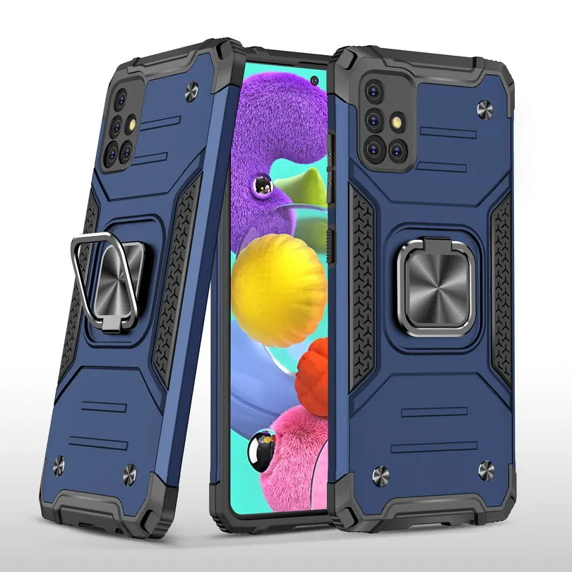 

Чехол для телефона Samsung Galaxy A21S A71 5G A41 A31, гибридный вращающийся чехол-подставка с кольцом для Galaxy A21 A11 A01 A51 4G