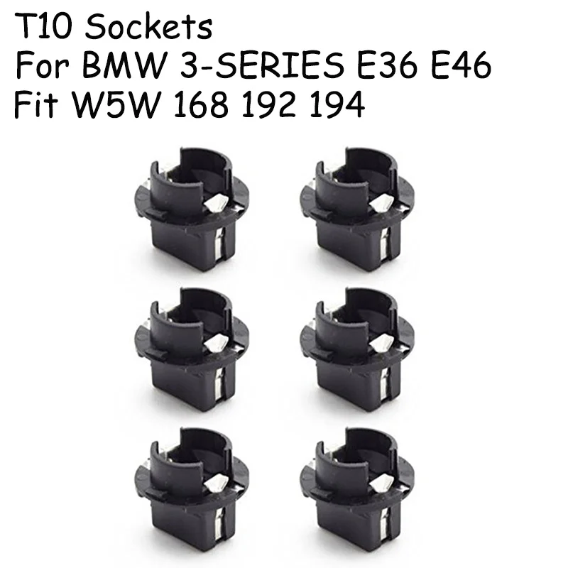 T10 Twist Lock Plug and Play Патроны для ламп подходят подсветки приборной панели BMW 3-SERIES E36 E46