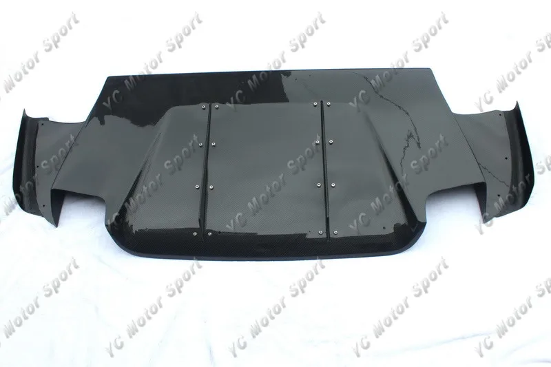 Задний диффузор FRP из стекловолокна с боковым плавником подходит для 2005-2007 Evolution