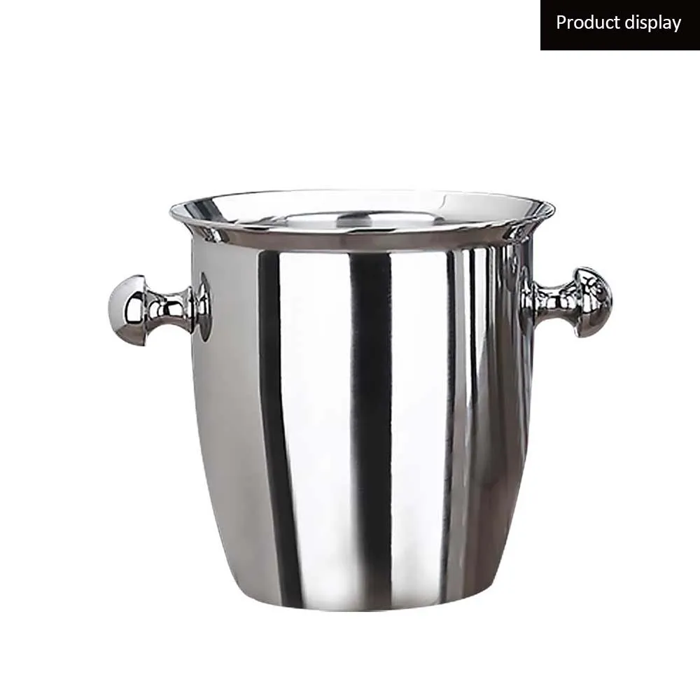 2L/5L Нержавеющая сталь утепленное красное вино льда-ведро охладитель коробки