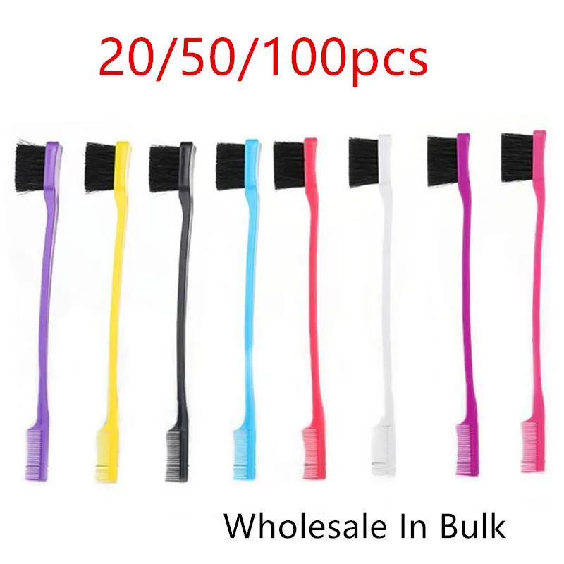 Wholesale In Bulk Double Sided Edge Control Hair Comb Baby H