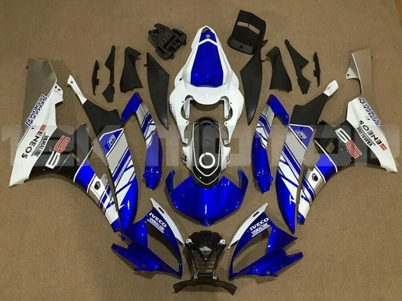 

Новинка из АБС-пластика для мотоцикла весь обтекатели комплект подходит для YZF-R6 r6 2006 2007 06 07 кузова набор изготовленный на заказ Бесплатная с...