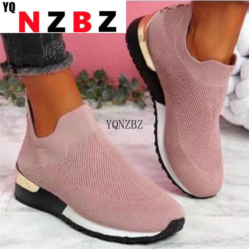 

Spring Autumn Women Vulcanized Sneakers Ladies Breathable Slip-On Shoes for Female Casual Sport Platform Shoes Zapatos De Mujer