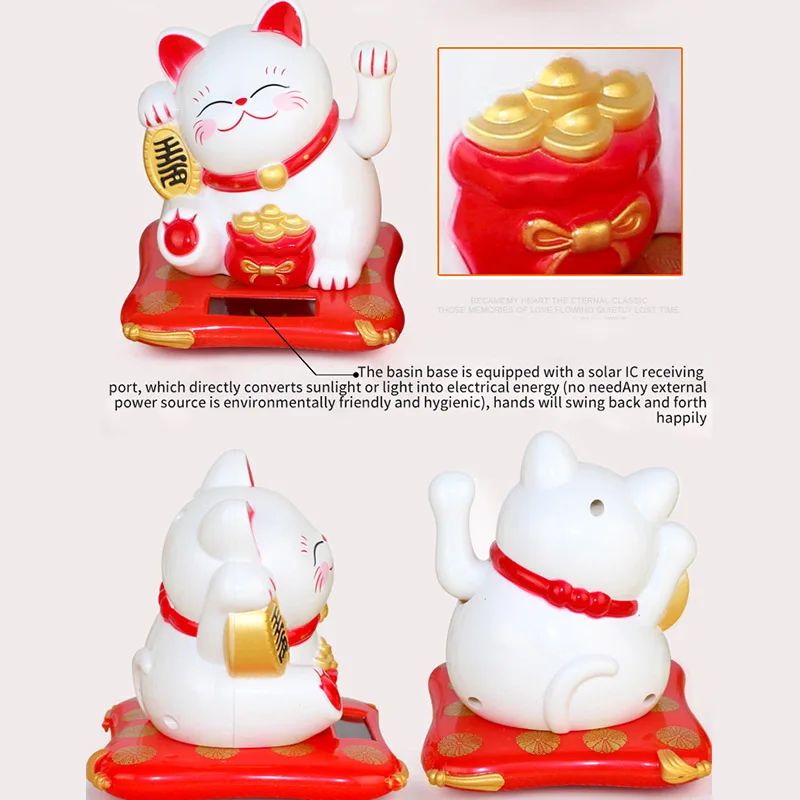 Талисман Кот плутус 2 5 дюйма для богатства и удачи милый приветственный машущий