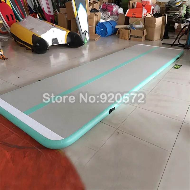 

New (4m5m6m)*1m*0.2m Inflatable Gymnastics Airtrack Tumbling Air Track Floor Trampoline For Home Use/training/cheerleading/beach