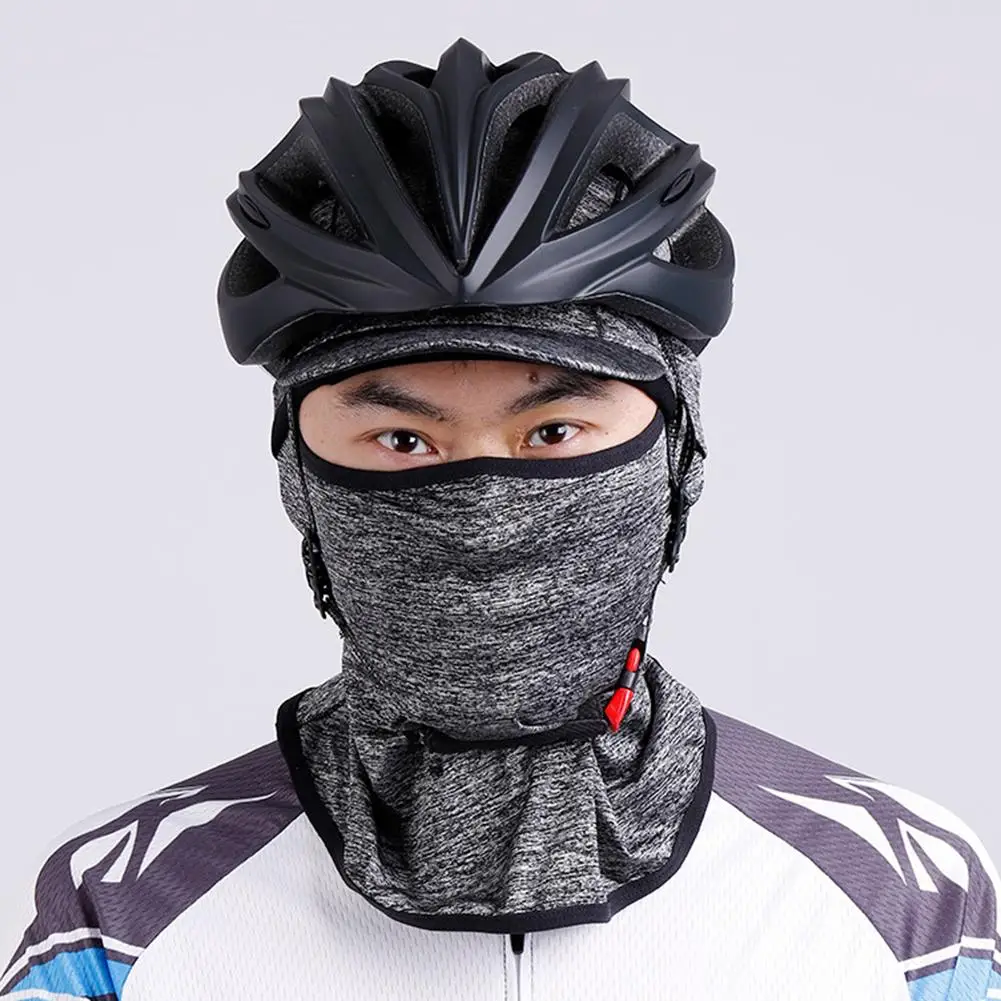 

New Protection Head Mask Outdoor Cycling Fishing Sun Protection Hood Face Mask Neck Gaiter with Hat Brim Head Cover hat