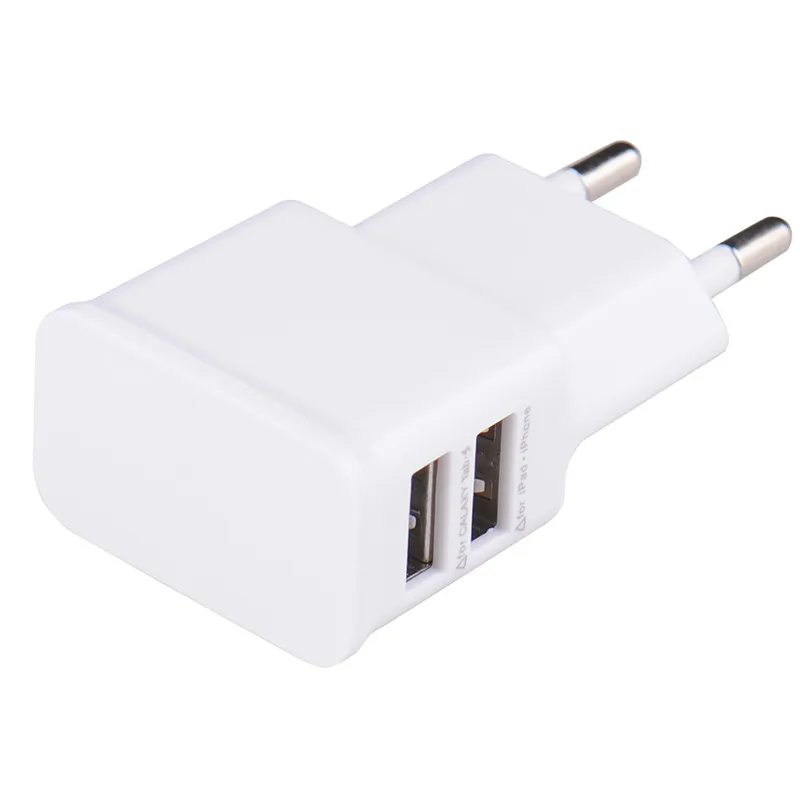 5V 2A EU Plug Adapter Mobile Phone Charger For Samsung iphone Xiaomi USB Wall Charger For ipad Universal Travel AC Power Charger