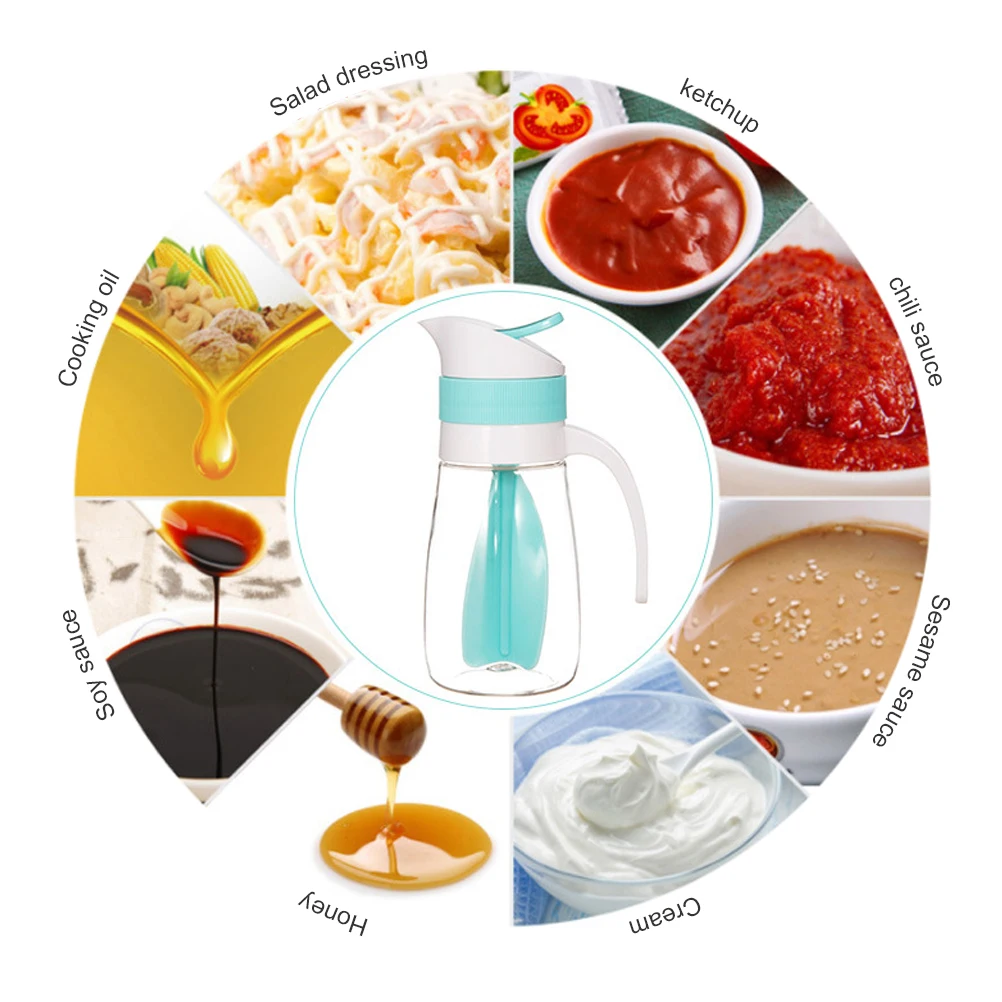 Смешивающая бутылка для салата смешивающая чашка кетчупа витая хранения сока
