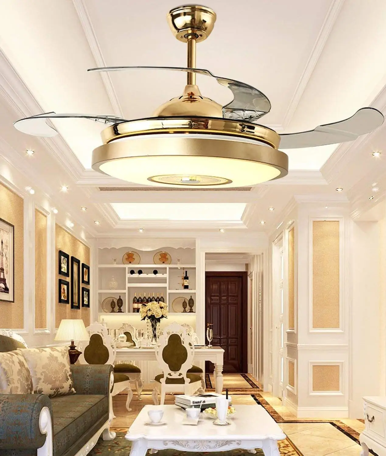 Потолочный светильник светодиодный с Bluetooth дистанционным управлением 3 цвета |