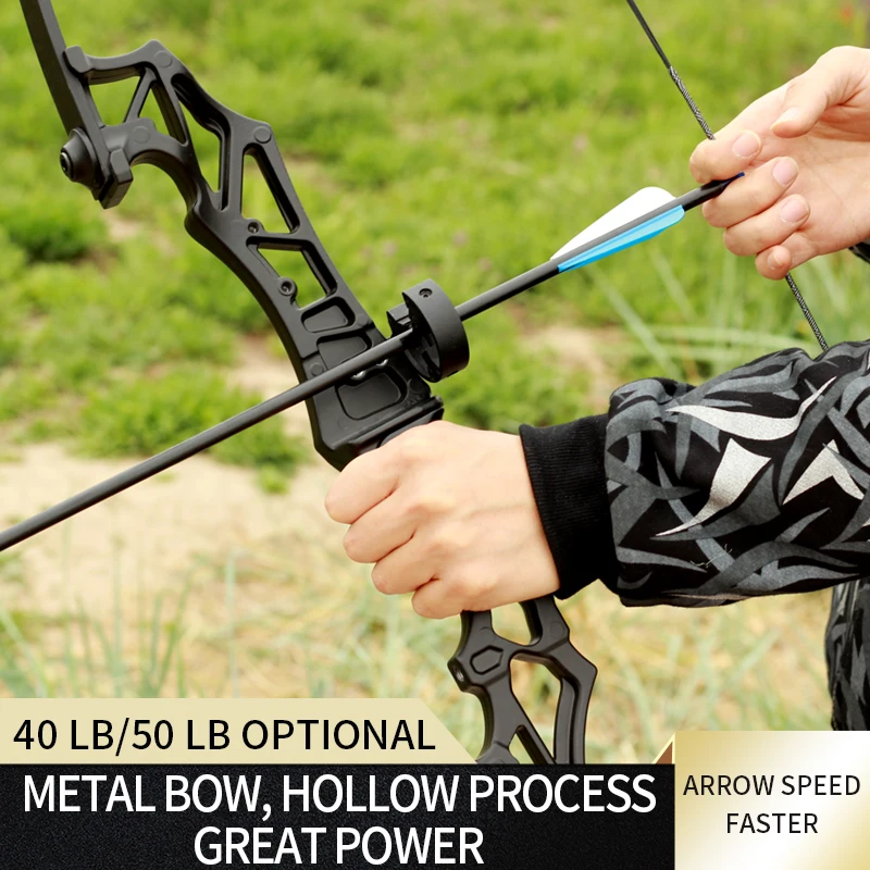 

Carbon Arrow Hunting Shooting 50 Lbs Archery Recurve Bow Factory Price Straight Bow