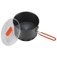 new outdoor camping 2 1l outdoor camping cookware ultralight cookware pot utensil cooking picnic tableware
