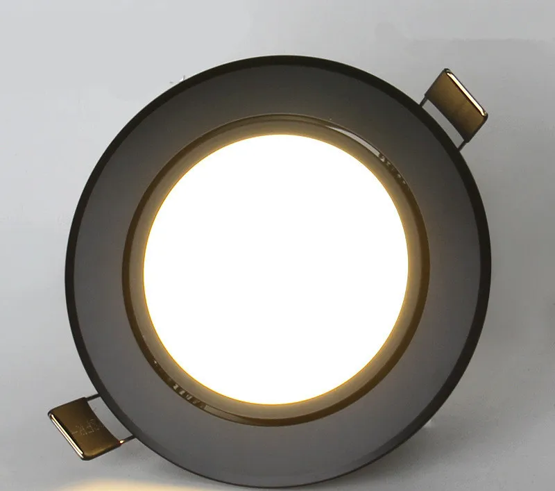 Lámpara descendente LED regulable, luz blanca Natural empotrada para cocina y baño, 220V, 110V, 5W, 7W, 9W, 12W, luces abajo, blanco cálido y frío
