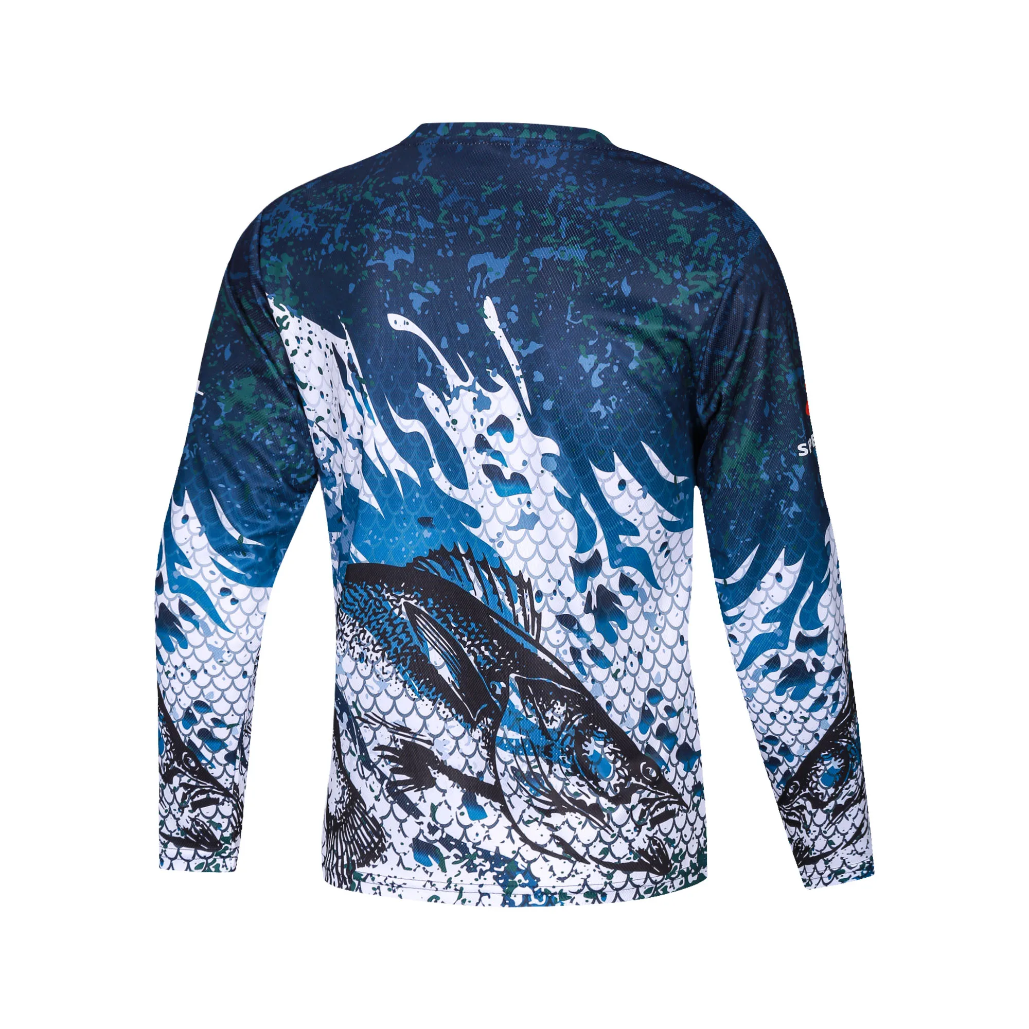 

2021 New Men Sports Fishing Clothing Outdoor Mesh Breathable Hooded Mens Fishing Clothes Ice Silk Cool Fishing Shirts