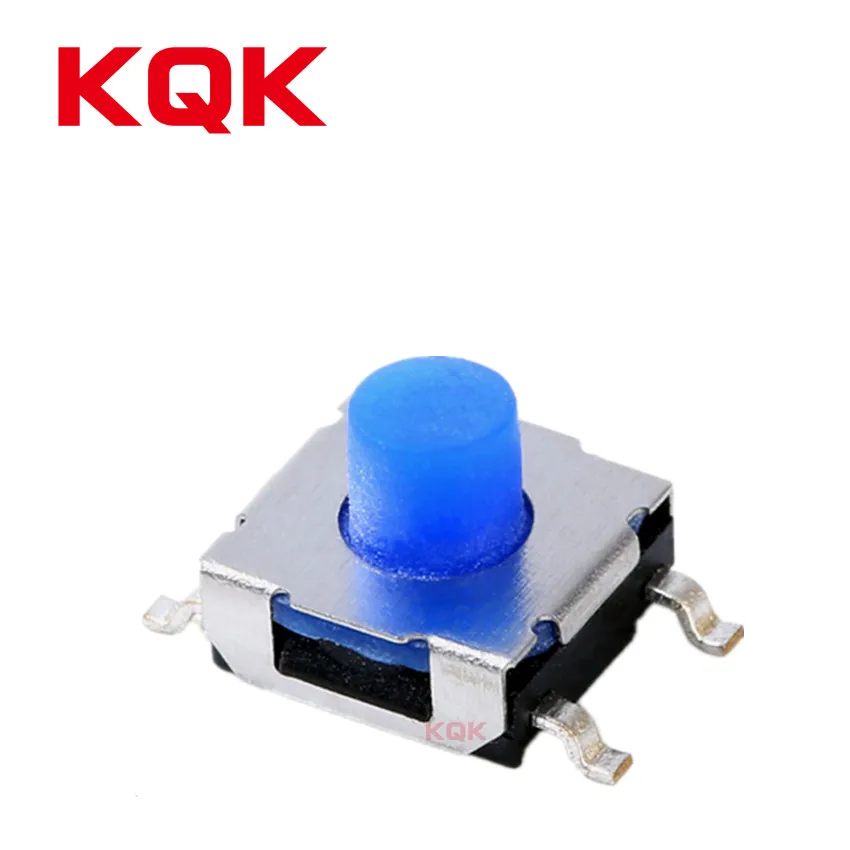 Синий силиконовый сенсорный выключатель света микро-кнопка сброса 6 2*6 2 высокая