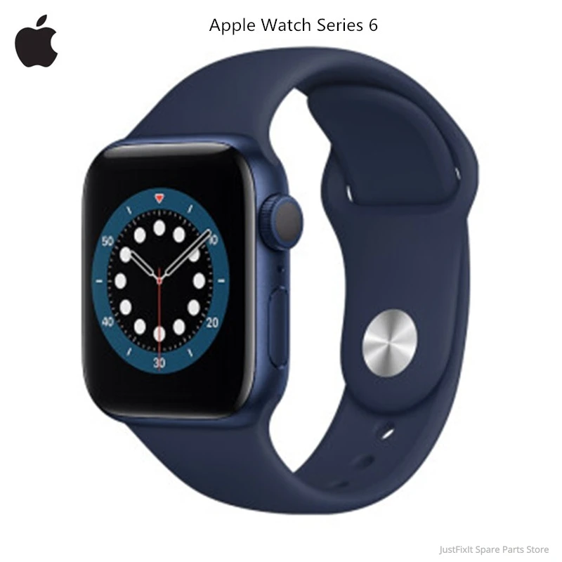 Apple Watch Series 6 GPS + Cellular 40MM/44MM Aluminum Case with 5 Colors Sport Band Remote Smartwatch LTE iwatch 6