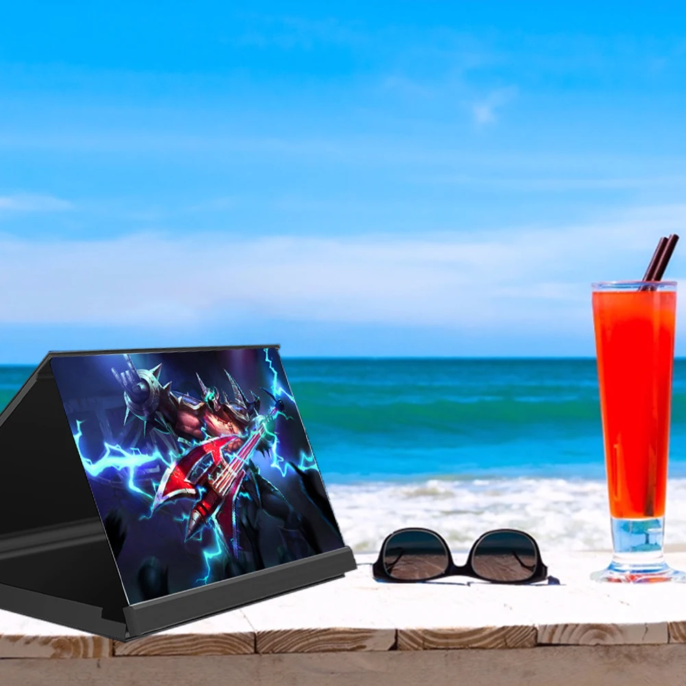 Увеличительное стекло для телефона с 3d-экраном 14 дюймов HD усилитель фильмов