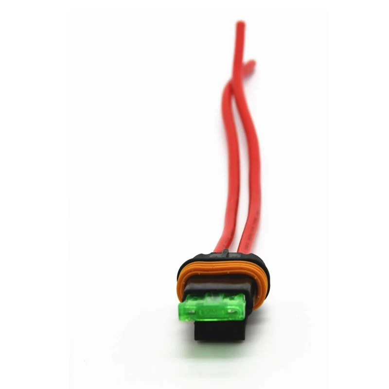 AL22 -Automotive/Marine Weatherproof Blade Style ATO/ATC Fuse Holder with Cover 12 AWG 30A 6 Pack | Автомобили и мотоциклы