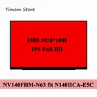 NV140FHM-N63 V8.1 1920*1080 FHD 72% NTSC цветной 97% sRGB для ноутбука BOE 14,0 дюймов eDP 30 контактов тонкий Матовый подходит NE140FHM-N44 NV140FHM-N65