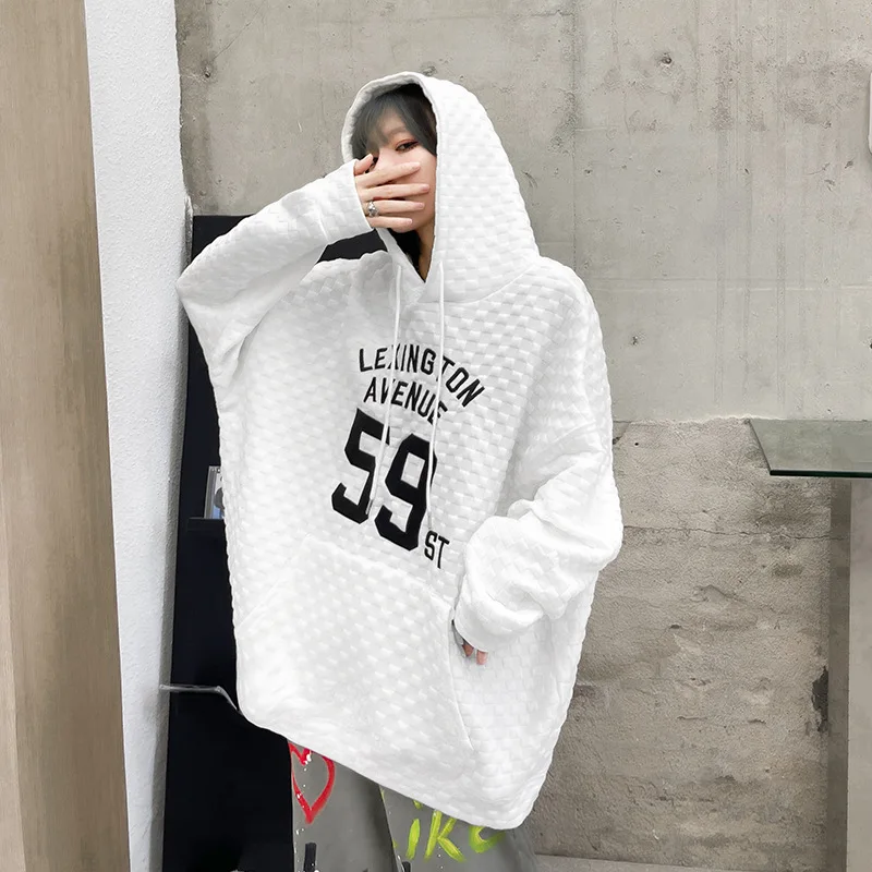 

The new embroidered gingham hoodie for fall 2021