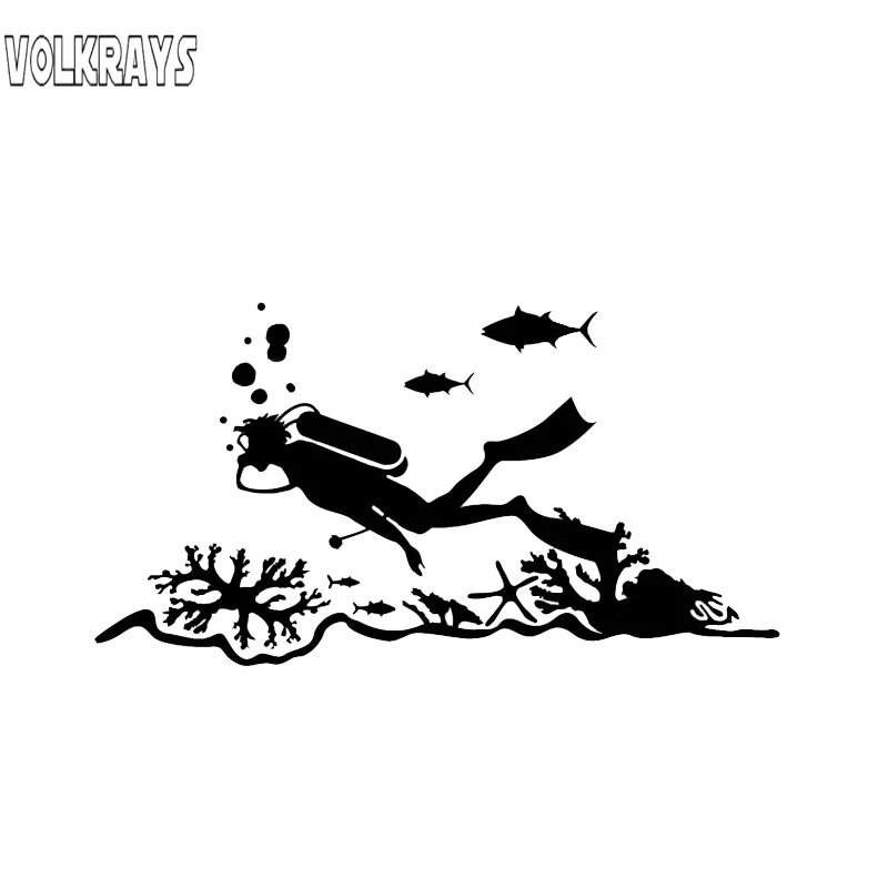 

Самая крутая Автомобильная наклейка Volkrays, аксессуары для дайвинга, экстремальных приключений, морского спорта, дайвинга, Солнцезащитная Вы...