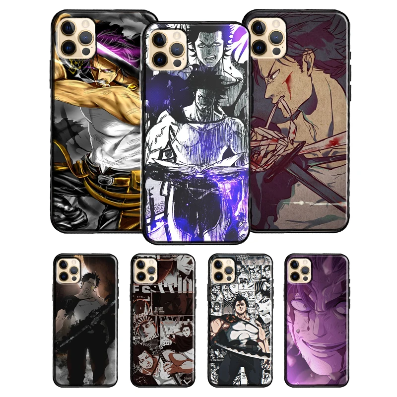Чехол-накладка с принтом аниме &quotYami Sukehiro&quot на смартфон Apple iPhone (разные модели)