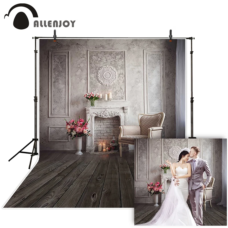 Фон для свадебной фотосъемки Allenjoy Европейский роскошный фон с изображением