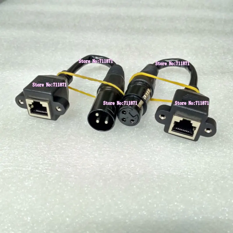 8P Rj45 XLR Удлинительный шнур удлинитель сетевого кабеля Cannon RJ45 кабель штекер гнездо