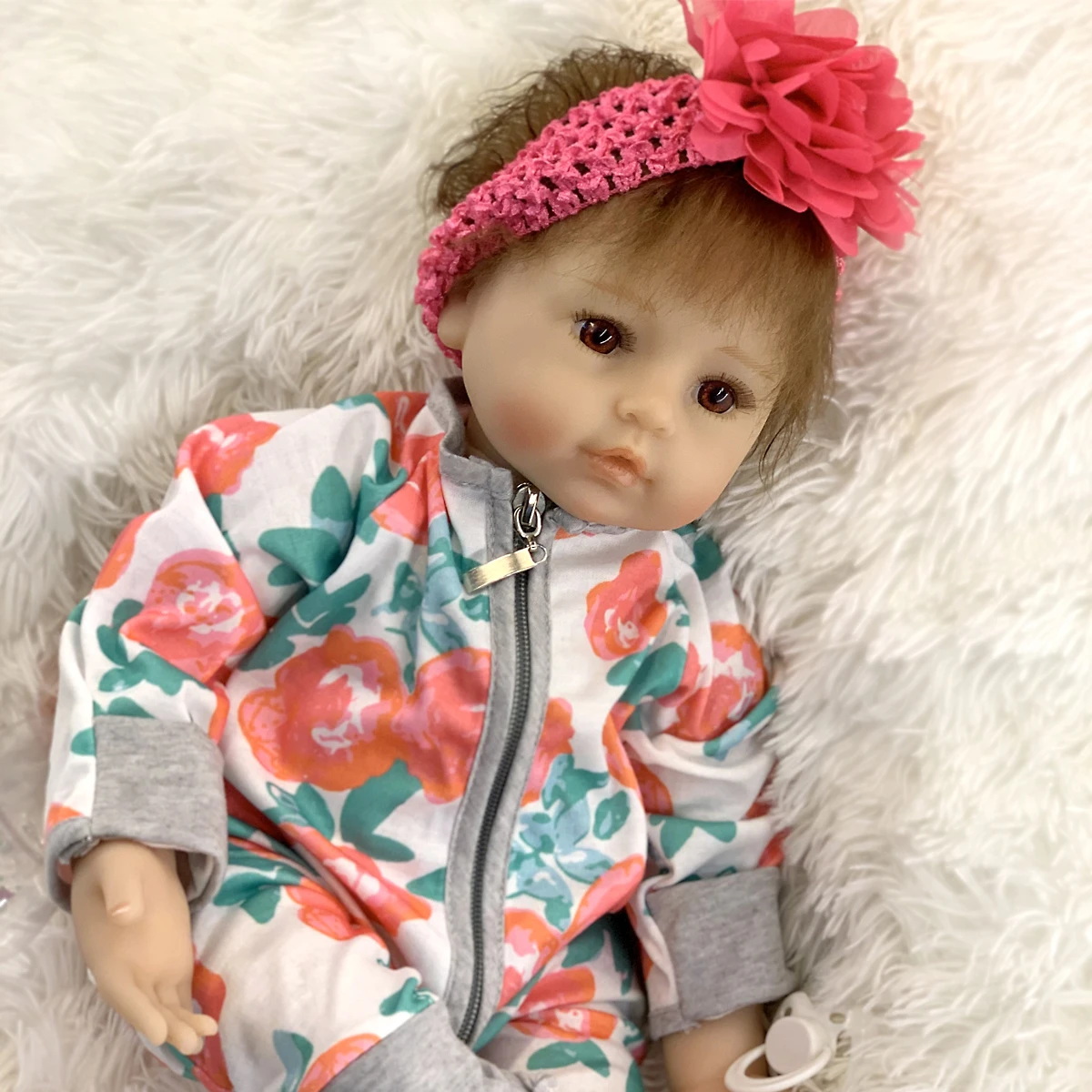 Кукла реборн силиконовая Мягкая 50 см |