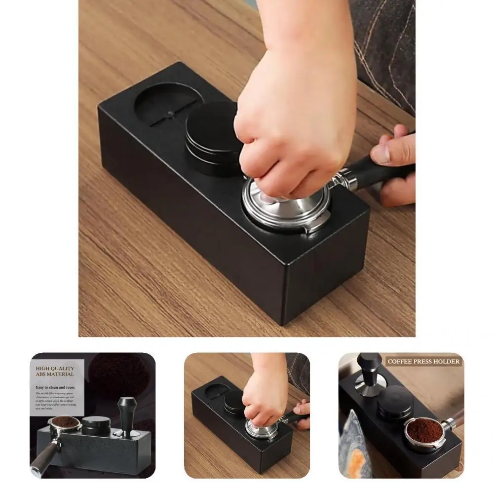 Portable Lightweight Espresso Tamper Holder With Three Slots for Office