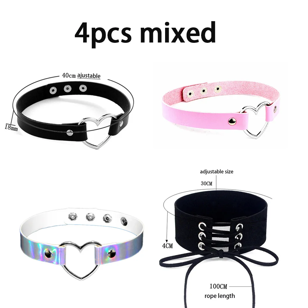 

Hollow Designs Black Leather Velvet Choker Necklace Layer Chockers Vintage Gothic Jewelry Goth Necklace for Women Collier Femme