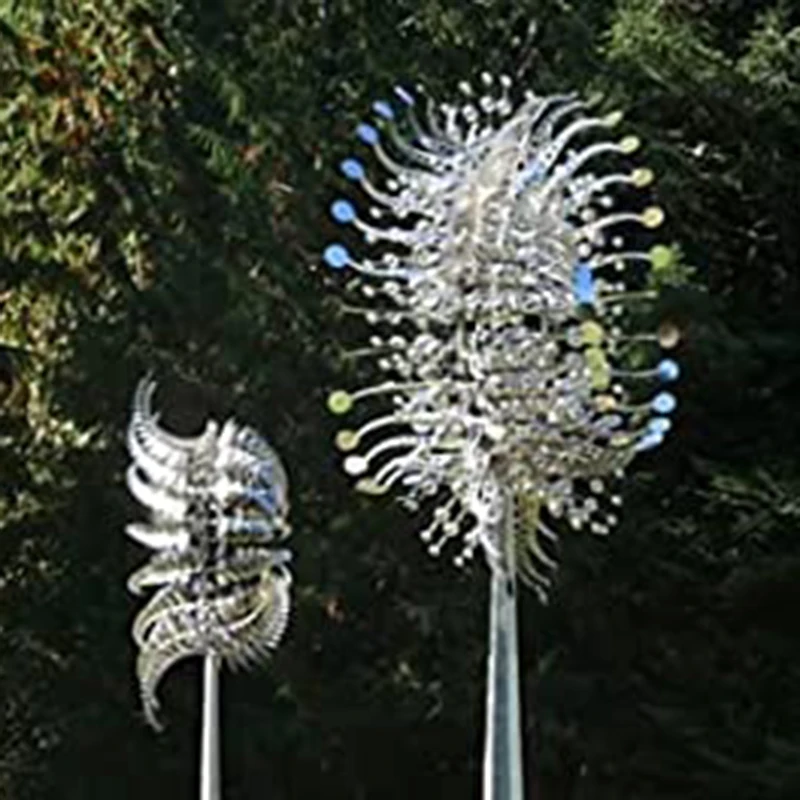 Unique And Magical Metal Windmill Outdoor Wind Spinners Wind Catchers Yard Patio L Awn Garden Decoration Décoration De Jardin
