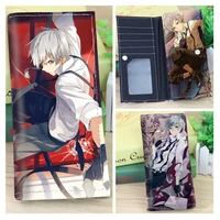 anime bungo stray dogs synthetic leather wallet long purse for gift or collection