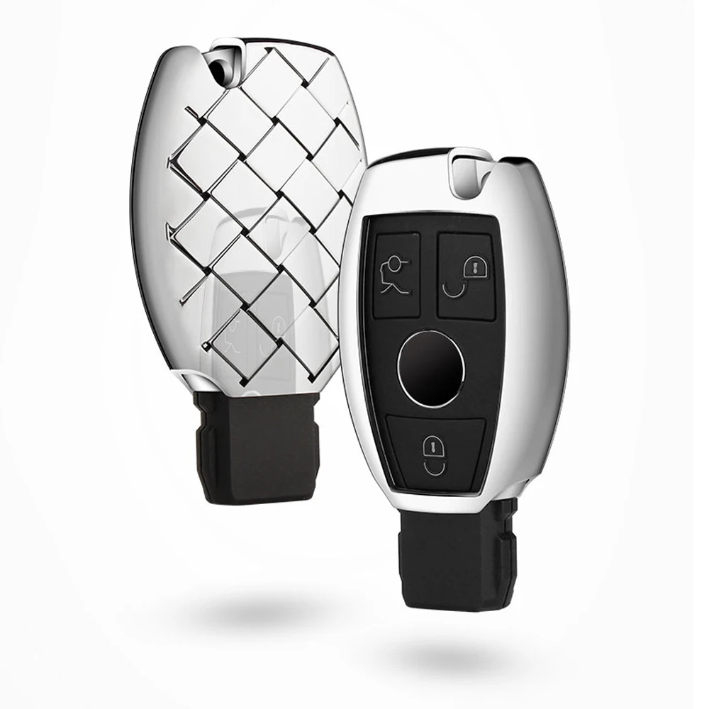 2 3 кнопки смарт ключ чехол для дистанционного ключа автомобиля Замена Fob Mercedes benz