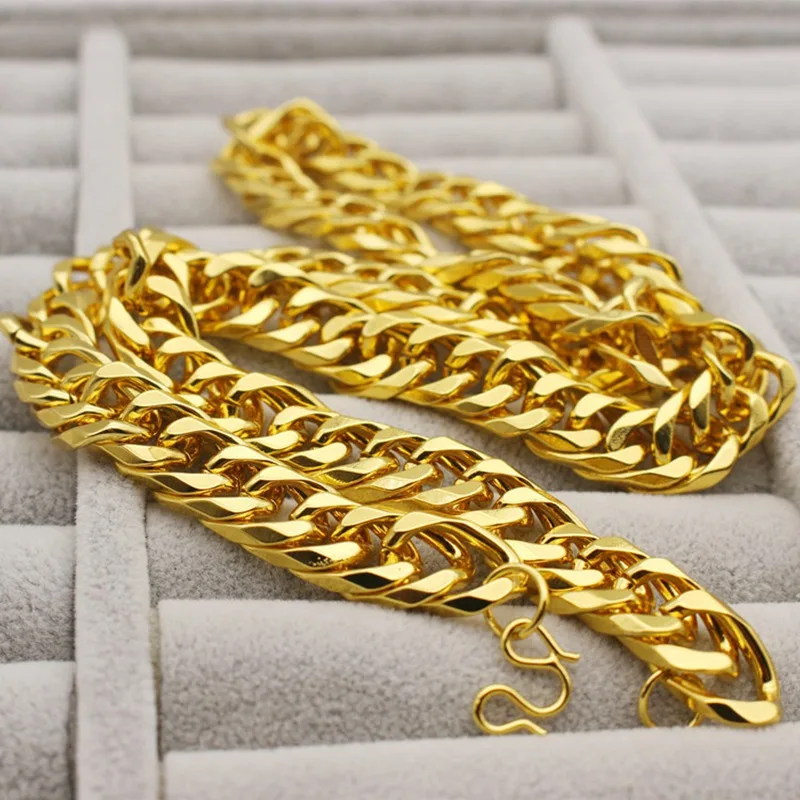 

Китай, оптовая цена, мужские Модные украшения, кубинские звенья, цепочка, ожерелье, титан, нержавеющая сталь, ювелирные изделия, 18k, позолочен...