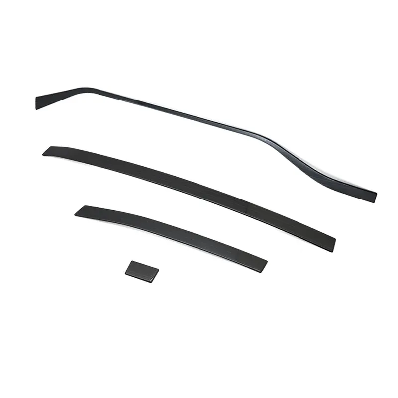 

T-Roc Car Center Control Edge Trim Console Strips Stickers Decoration Center Control adhesive For VW TRoc 2017 2018 2019 2020