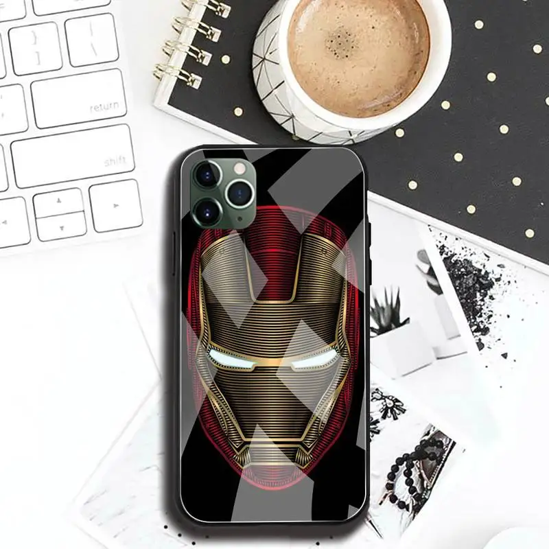 Чехол из закаленного стекла для iPhone 13 12 11 Pro Mini XR XS MAX 8X7 6S 6 Plus SE 2020 | Мобильные