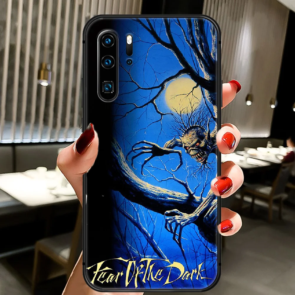 

Iron Maide Phone Case Cover Hull For Huawei P8 P9 P10 P20 P30 P40 Lite Pro Plus Smart Z 2019 black Shell Trend Coque Pretty