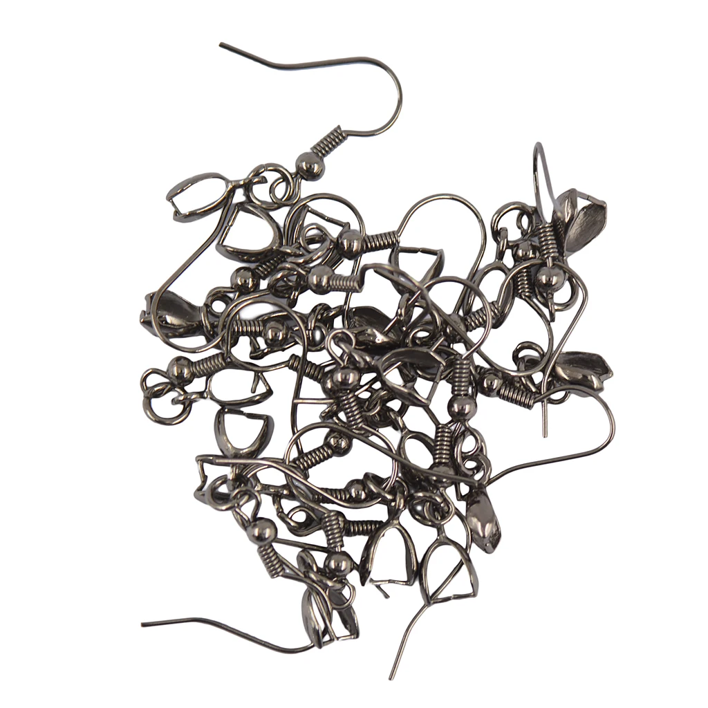 

Wholesales 20pcs French Ear wire Earring Bail Hook Pinch Jewelry DIY 6 Color