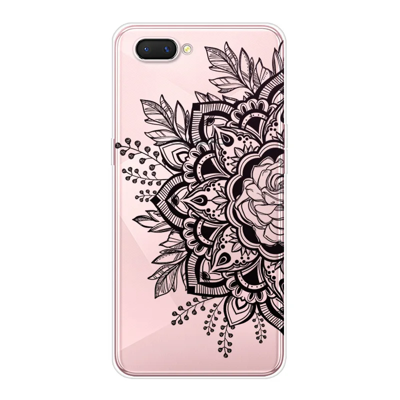 Чехол для Oppo A3S, чехол для Oppo A3S, мягкий мультяшный ТПУ силиконовый чехол для телефона, для Oppo A5 OPPOA5, чехол Realme C1 OPPOA3s, чехол, Fundas - Цвет: Красный
