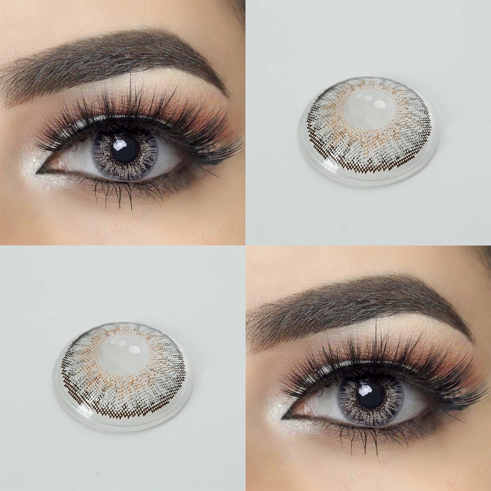 10 шт./кор. 1 день цветные контактные линзы ежедневные одноразовые без рецепта 14 мм