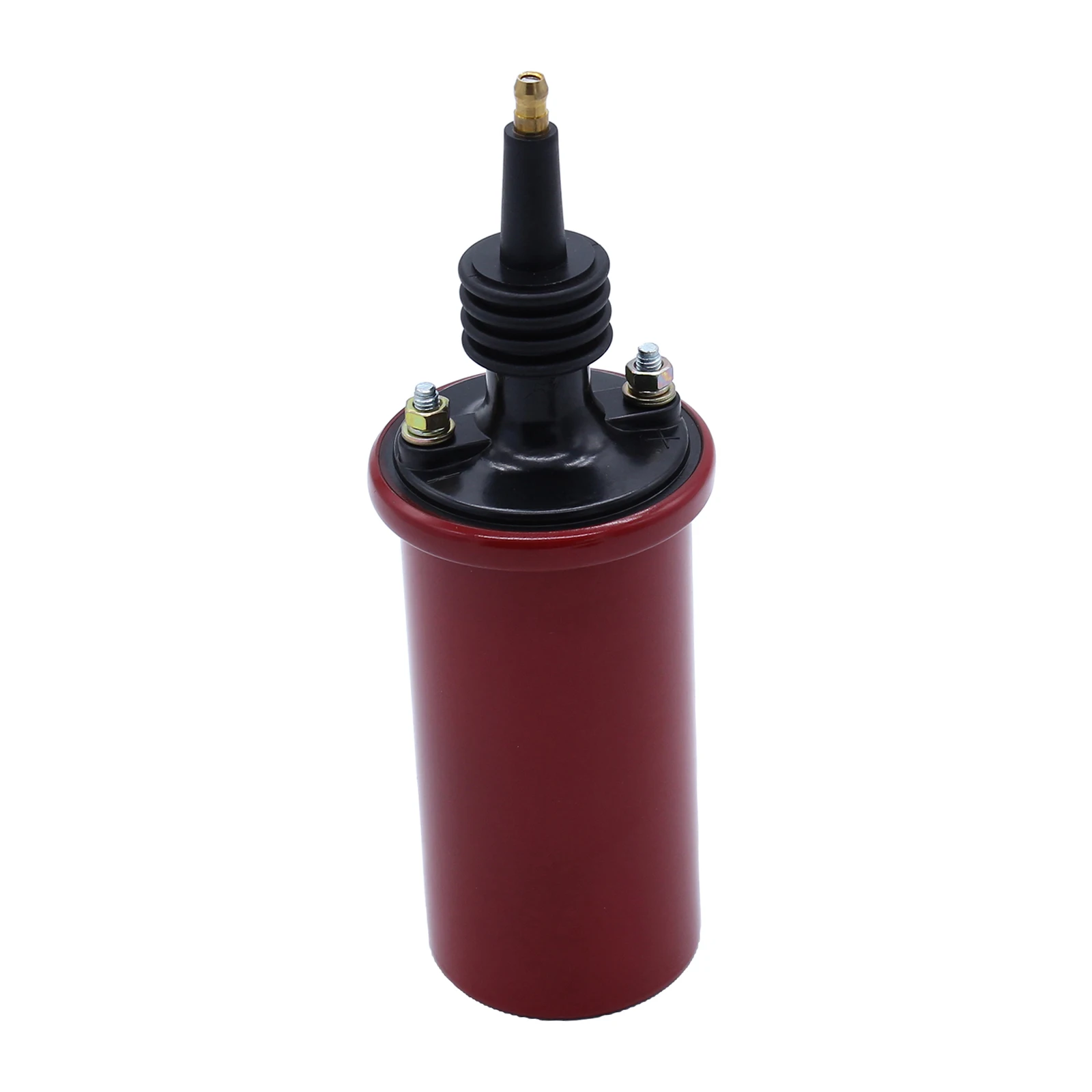 Red 8223 Blaster 3 Oil Filled Coil Ignition Round without Label HEI-style Boot 45 000 Volts High Vibration |