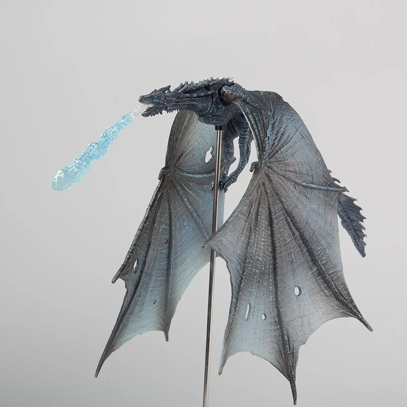 14 см фигурка игра ледяной дракон престолов дрогон Viserion МакФарлейн Делюкс Коллекция игрушек модель для детей